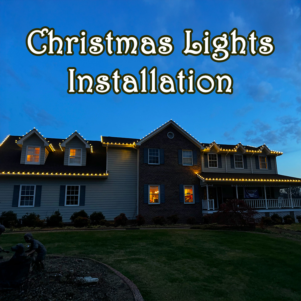 Stunning Christmas Light Setup in Harrison TN